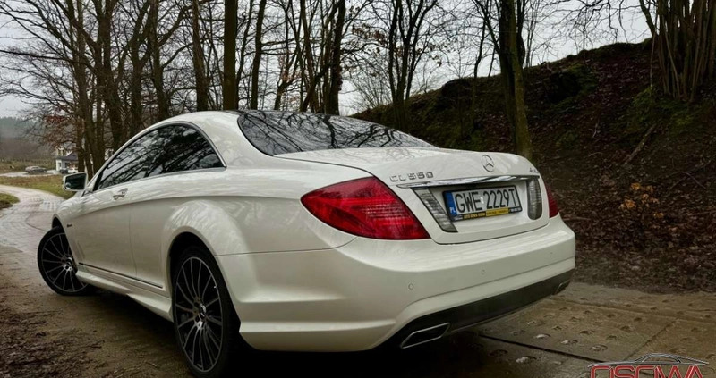 Mercedes-Benz CL cena 129999 przebieg: 183000, rok produkcji 2012 z Biskupiec małe 781